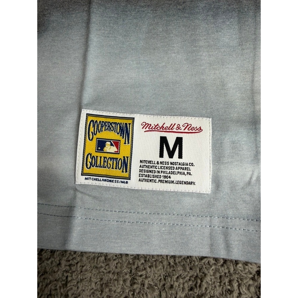 Mitchell & Ness Mens Shirt M Gray St. Louis Cardinals Ozzie Smith Graphic Tee - Picture 5 of 9